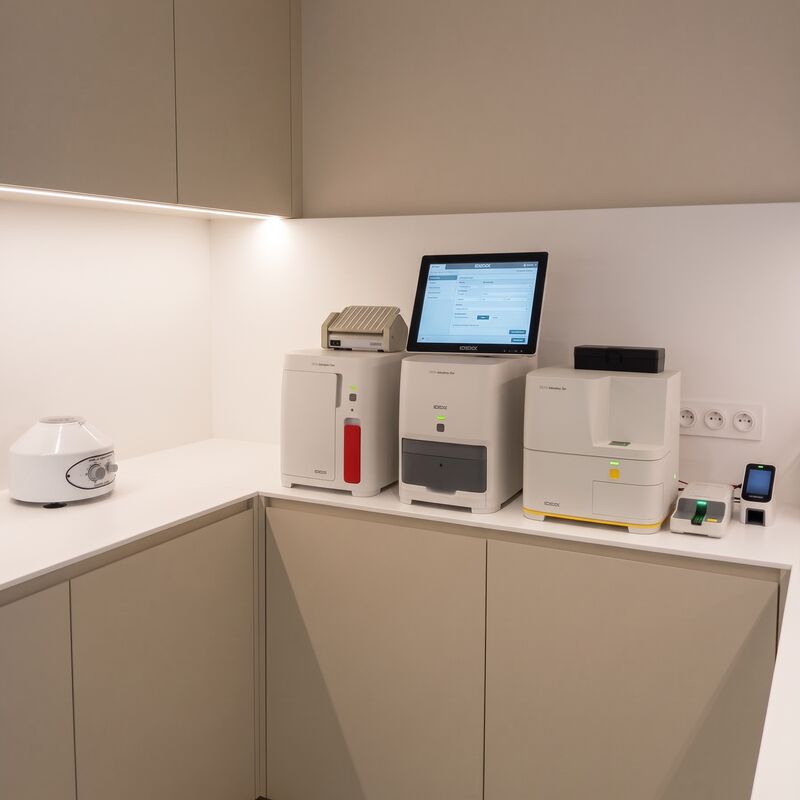 Laboratoire d'analyses du centre VETCORNER